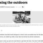 The Last Frontiersman featured story in the Frontiersman magazine